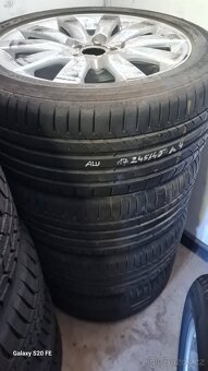 ORIG ALU AUDI A4,5X112 - 245/45/17 95Y ET 47 LETNÍ Č - 21 - 2