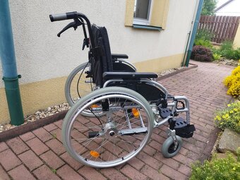 Invalidní vozík rozšířený s vysokou nosností - 2