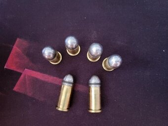 Černopraché náboje cal. 380 Short CF pro historické revolver - 2