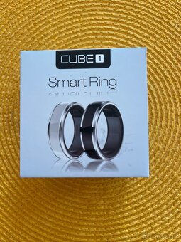 CUBE1 Smart Ring černý vel. 8 (18,4mm) - 2