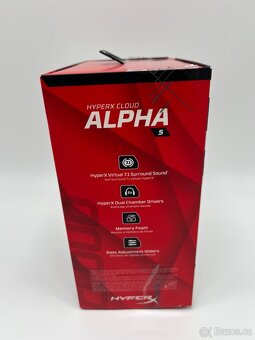 HyperX Cloud Alpha s-Herní Headset Neu-7.1 Surround-PC, PS5 - 2