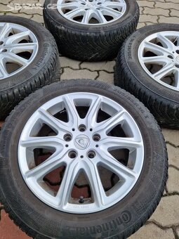 Sada alu kol z VW 5x112, pneu zimní 205/55/16 - 2
