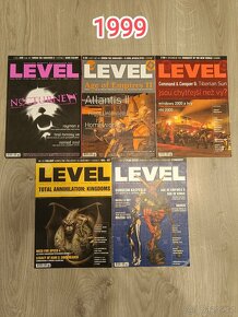 Časopis LEVEL a SCORE 1998 - 2004 - 2