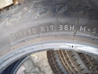 215/60/17 zimni pneu PIRELLI a FALKEN 215/60 R17 - 2