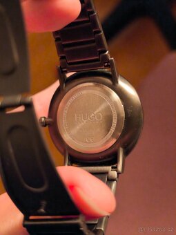 HUGO by Hugo Boss – ocelové hodinky, extra článek řemínku - 2