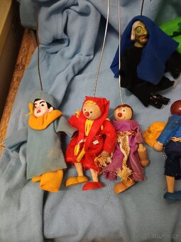 Loutky že dřeva 12 ks - 2