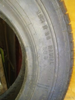 Prodám nové pneu Barum 185 R14 - 2