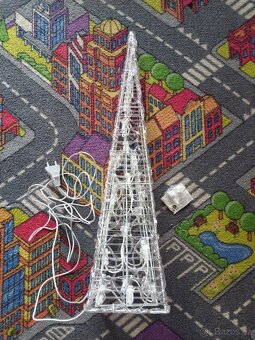 Světelná věž / kužel bílý 60 cm - 2