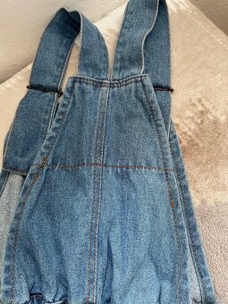 džíny dívčí  s laclem - 2