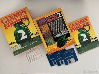 AMIGA Cannon Fodder 2 BIG BOX - 2