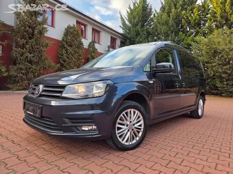 VW Caddy Maxi 2.0 TDI 110kW,7.Míst,Navi,Tažné,2015 - 2
