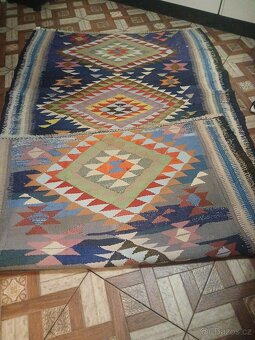 Starý perský ručně tkany koberec - 2