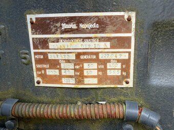 Diesel generátor slávie - 2