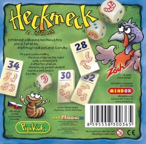 Hra Heckmeck z žížalek od MINDOK - TIP NA DAREK - 2