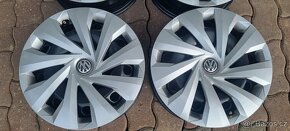 Plechové disky poklice VW Polo 5x100 5,5x15 ET40 Seat Ibiza - 2
