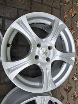 ALU disky kola Peugeot 4x108 R17 3008 - 2