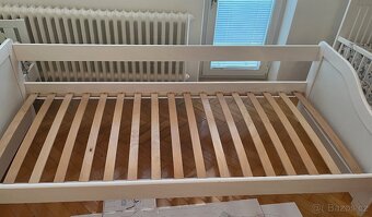 Postel 90x200 včetně šuplíku pod postel - masiv - 2