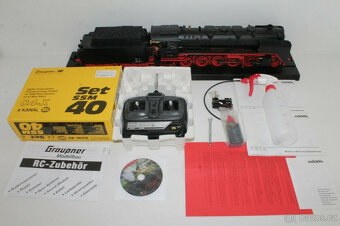 Vzácná parní lokomotiva Märklin Gauge 1 55004 včetně originá - 2