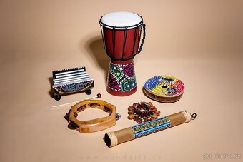 Maličký Bubeník Dětský Perkusní Set 6 ks - 2