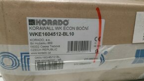 Radiátor Korado délka 1600mm, 450mm šířka, 1,804 kW, - 2