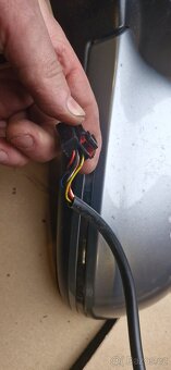Zpetne zrcatko audi A4 B8 8K leve a prave ly7g - 2