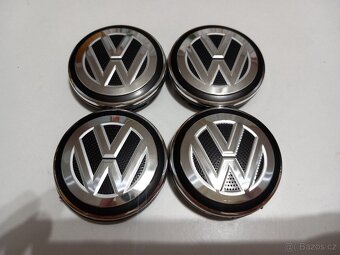 Středové krytky Vw, 56x52mm, Nové logo struktura - 2
