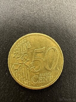 Vzácná 50 € cent 2002 A - 2