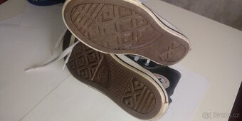 32 EU Converse tenisky kotníkové černé plátěnky - 2