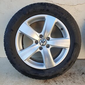 Alu kola VW Tiguan 17" 5x112, letní Dunlop 235/55R17 - 2