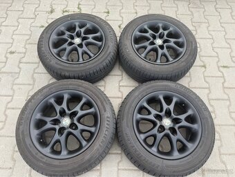 4x al kola 5x98 15 + pneu letní 185/65 R15 - 2