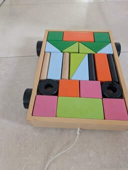 dřevěné hračky, dřevěné 3D puzzle - 2