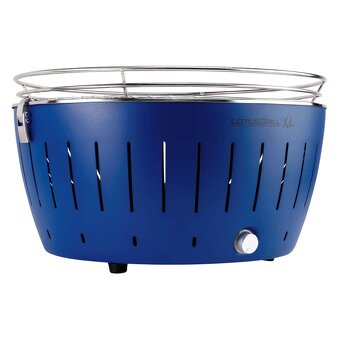 Gril na dřevěné uhlí Lotus Grill XL G435, tmavě modrá - 2
