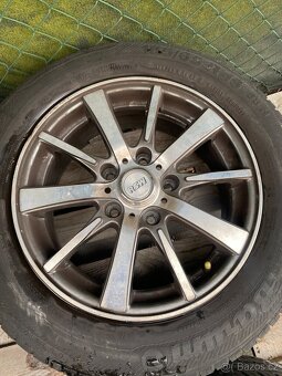Alu kola 15” 5x114,3 a letní pneu 185/65/R15 - 2