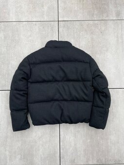 Zara Péřová Zimní Bunda Černá | Puffer Jacket Black Corduroy - 2