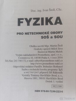 Učebnice fyziky pro netechnické obory SOŠ a SOU - 2