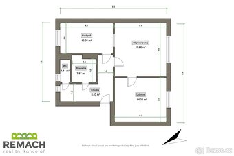 Pronájem, byt 2+1, 61,3 m², Staré Město, ev.č. 03316 - 2