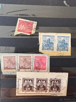 Sbírka známek z období Protektorátu a poválečného ČSR - 2