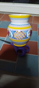 Malovaná porcelánová váza - 2