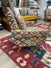 Retro křeslo po kompletní renovaci... - 2