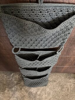 Organizér do skříně šedý - 2