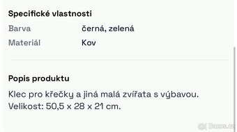 Klec pro křečky - 2