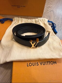 Louis Vuitton černý pásek - 2