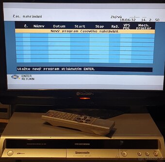 DVD-RECORDER
PANASONIC DMR-ES15. | Brno - 2