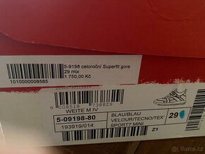 Dětské boty celoroční Superfit velikost 29 - 2