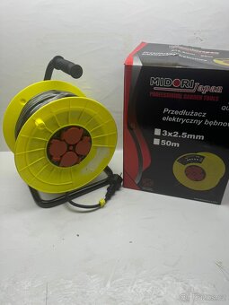 Prodlužovací kabel 50m,buben 3x2,5mm - 2