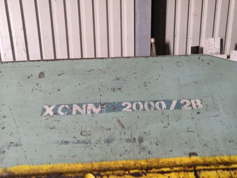 XONM 2000/2B ohýbačka plechu - 2