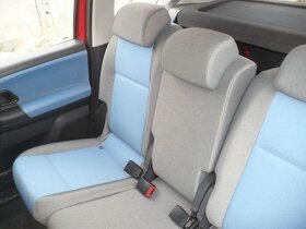 Zadní sedadla Škoda Roomster FL., modrý typ, TOP stav i kusy - 2