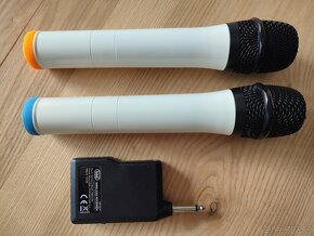 Mikrofon Trevi EM 420, bezdrátový, 2ks - 2