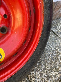 Rezerva - dojezdové kolo Rezervní kolo originál FIAT - 2