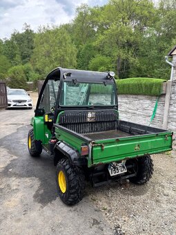 John Deere Gator, diesel, naviják, pluh na sníh - 2
